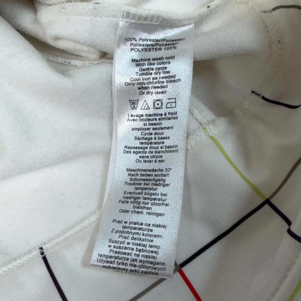 Burton Women's XS Dryride Ski Snowboard Jacket Cream Grid Y2K - Picture 12 of 13